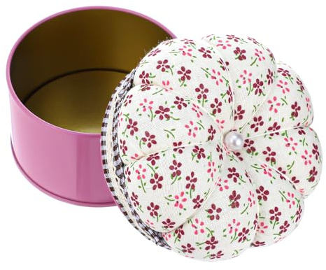 Bremorou Kürbis Nadelkissen Aufbewahrungsbox, Niedliches Pin Halter, Verfügbar Aufbewahrungsbox Für DIY Handarbeiten Nähen Stickerei Schmuck Projekte