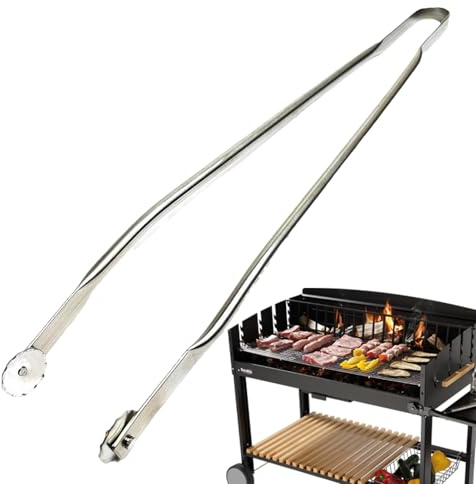 Pinzas para girar salchichas para barbacoa, pinzas de acero inoxidable, pinzas de de salchichas portátiles para cocinar a la parrilla, clips multiusos para carne