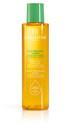 Collistar Olio Prezioso Corpo, Rassoda, nutre, tonifica e stimola la microcircolazione, Ottimo per il massaggio, può essere utilizzato anche su viso e capelli, 150ml