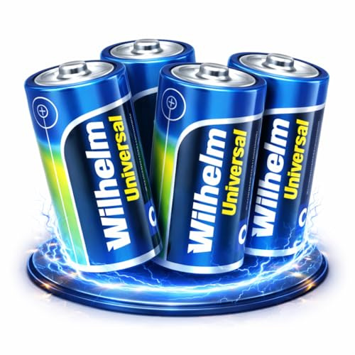 Wilhelm Baby C Batterien LR14 1,5V Universal Alkaline – 4 Stück
