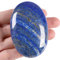 XIANNVXI 2.4 Groß Kristalle Lapislazuli Stein Natürliche Sorgensteine Edelsteine Kristallstein Poliert Oval Palme Tasche Steine Massage Reiki Heilstein 1PC