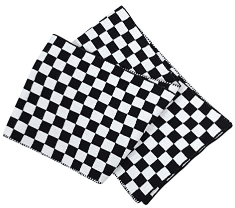 CATIEBYE 1stück Damen Schal Aus Leicht Und Atmungsaktiv Schachbrettmuster Vielseitig Einsetzbar Als Stola Oder Schal Für Sonnige Tage Und Besondere Anlässe