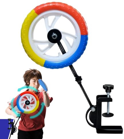 Générique Allenatore di pong – ABS + metallo 27 cm, macchina per palla da -pong, tennis allenatore pallinne con altezza regolabile | tennis da tavolo, allenamento, sport