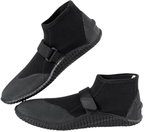 LeeQinersw Bottes de Plongée Chaussures Aquatiques Semelle Épaisse Chaussons Néoprène Chaussures Nautiques Fermeture Ajustable Scratch Matériau Confortable