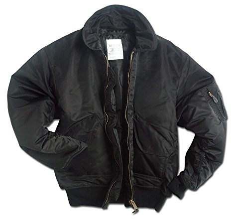 US flygarjacka CWU Basic Mil-Tec svart
