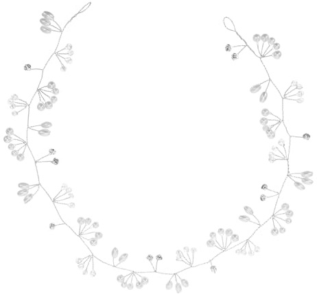 ORFOFE 3pièces Accessoires de Coiffure pour Mariage Ornements de Cheveux Perles Imitation et Strass Bandeaux et Bijoux de Cheveux