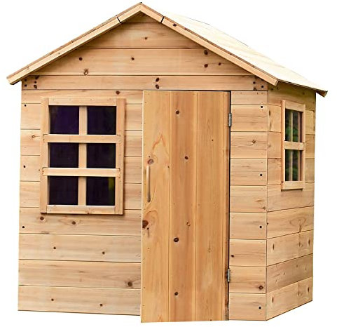 Big Game Hunters Evermeadow Wooden Playhouse - Outdoor Playhouse for Kids