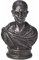 Westair Julius Caesar - Busto pequeño de color bronce