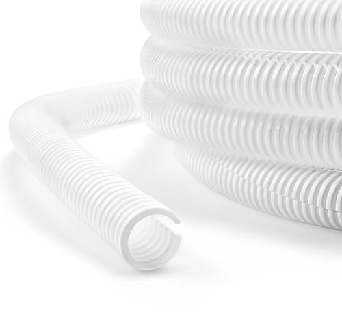 YCLYC Cable Management, 10ft 1/2” Wire Loom Tubing Cord Protector