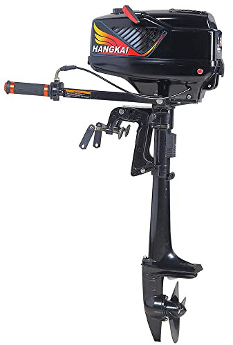 Jolre Moteur hors-bord 2 temps 3,6 CV pour bateau pneumatique, moteur à essence, pour sports nautiques, refroidis à l'eau, pour le transport d'eau.