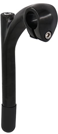 WEERAS Bike Quill Stem Aluminum Quill Stem for 25.4mm Bicycle Handlebar, Black