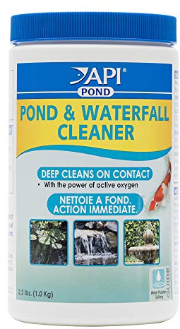 API POND & WATERFALL CLEANER Pond Cleaner 2.2-Pound Container
