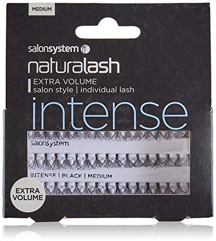salonsystem Medium Intense Individual Lash Flare, Black