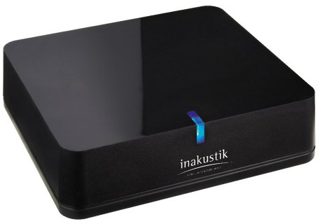 inakustik – 00415003 – Bluetooth Audio Receiver | Für die kabellose Musikwiedergabe vom Smartphone / Tablet über die HiFi Anlage | 1 Stk | Dank aptX-Technologie in CD-Qualität - Inkl. optischem Ausgang