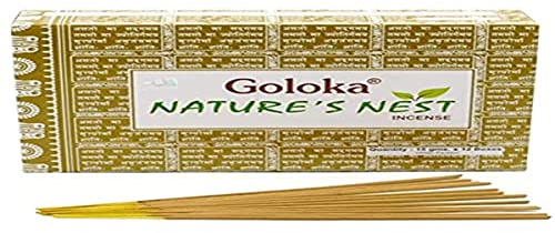 Goloka Nature's Nest Masala Räucherstäbchen (15gm) x 12 Schachteln
