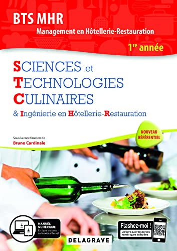 Sciences et Technologies Culinaires (STC) 1re année BTS MHR (2019) - Pochette élève