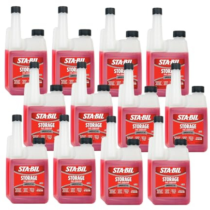 STA-BIL Storage Fuel Stabilizer | Keeps Fuel Fresh for 24 Months, Prevents Corrosion, Gasoline Treatment Additive that Protects System, Gas Stabilizer for Storage, 16 oz. (12 Pack)