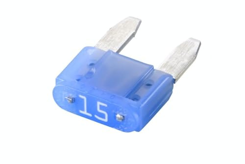 Hella Fusible - Fusible mini con conector plano - 15/5A - azul - Cant.: 5 - 8JS 728 596-831, 15A (azul)