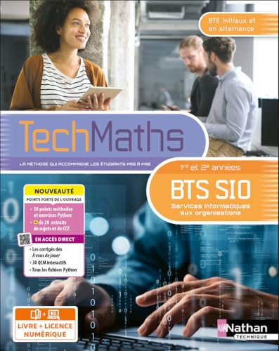 Mathématiques - BTS SIO 1re et 2e années - Coll. TechMaths