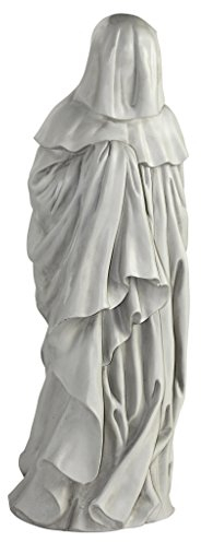 Design Toscano NG31567 French Pleurant Statue - Medium, Off White