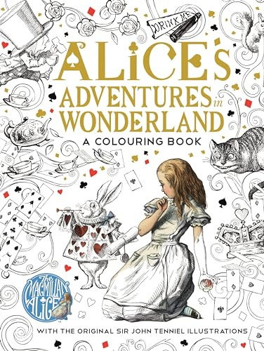 The Macmillan Alice Colouring Book: 1 (Macmillan Classic Colouring Books, 1)