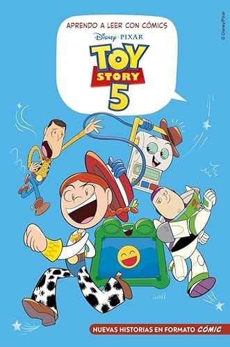 Aprendo a leer con cómics Disney - Toy Story 5: Cómic con letra MAYÚSCULA, ideal para primeros lectores. (Aprendo con Disney)