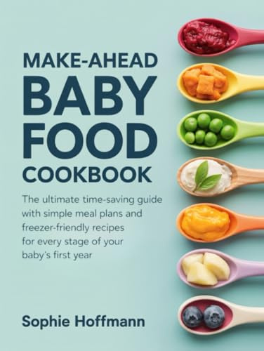 Make-Ahead Baby Food Cookbook: The ultimate time-saving guide with simple meal plans and freezer-friendly recipes for every stage of your baby's first year