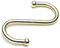 Merriway BH01130 Ganci a S per Uso in Cucina, Bianco, Set di 5 Pezzi