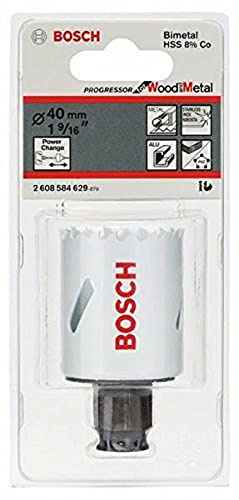 Bosch 2 608 584 629 - Sierra de corona Progressor (40 mm, 1 9/16)