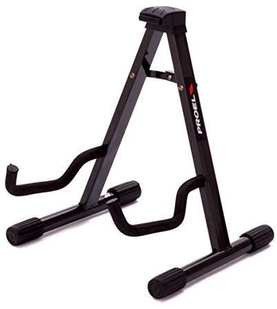 Proel FC200 - Supporto universale professionale per chitarra classica e acustica, Nero