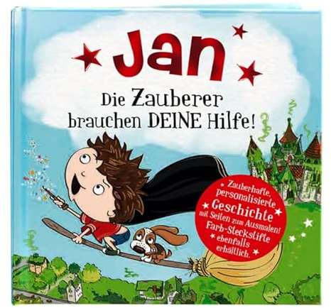 Personalisiertes Magisches Märchenbuch - Jan