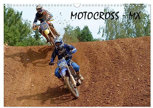 Motocross - MX UK-Version (Wall Calendar 2026 DIN A3 landscape), CALVENDO 12 Month Wall Calendar: Motocross - MX and Freestyle Motocross FMX