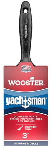 Wooster Z1120-3 Paintbrush, 3-Inch, White