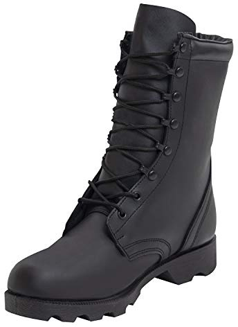 Rothco Speedlace Combat Boots - 10 Inch (Black, US Footwear Size System, Adult, Men, Numeric, Medium, 12)