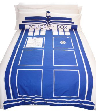 Doctor King Größe King Who Tardis Bettbezug Set
