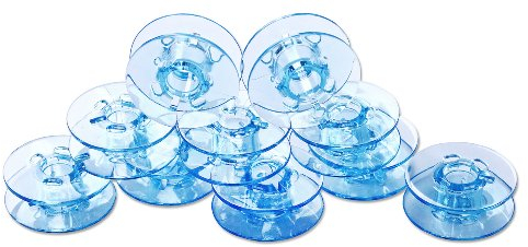 Spulen blau, 10 Stück für PFAFF