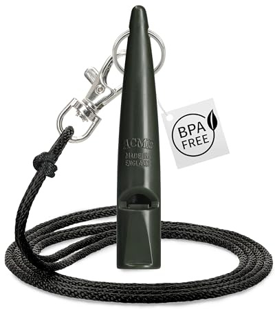 ACME dog whistle no. 210.5 with whistle strap | Original from England | Ideal for dog training | Food-Grade ABS Material | Standardized frequency | Loud and far-reaching