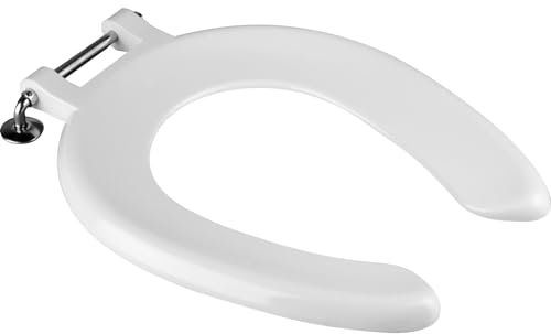 Celmac Crescent Junior J Toilet Seat with Stainless Steel Hinges