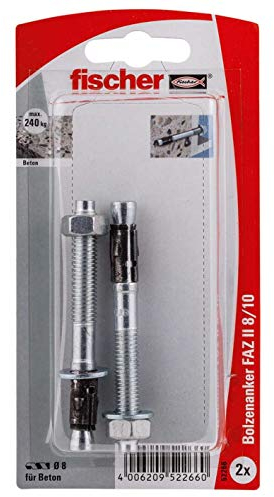 fischer 52266 Bolzenanker FAZ II 8/10 K SB-Karte