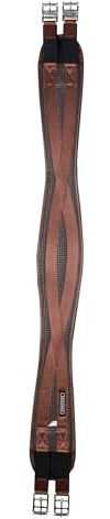 Kincade Anti-chafing elastic saddle girth (140 cm) (brown)