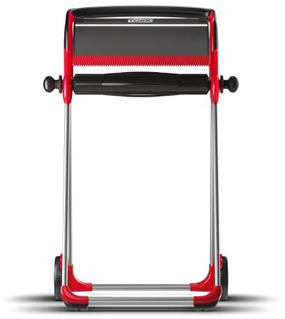 Tork Bodenständer für Wischtuchrollen Rot und Schwarz W1, Mobil, Performance Linie, 652008