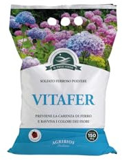 Solfato ferroso (Vitafer 180) (5 kg), concime per piante e fiori
