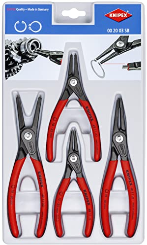 KNIPEX Präzisions-Sicherungsringzangen-Set 4-teilig, 00 20 03 SB