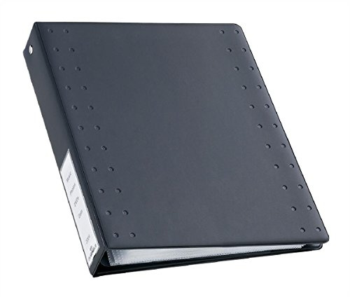 Durable 522758 Reliure à anneaux CD/DVD Index 40, 1 pièce, anthracite