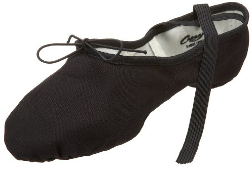 Capezio Men's Canvas Romeo Ballet Shoe, Black, 11 M