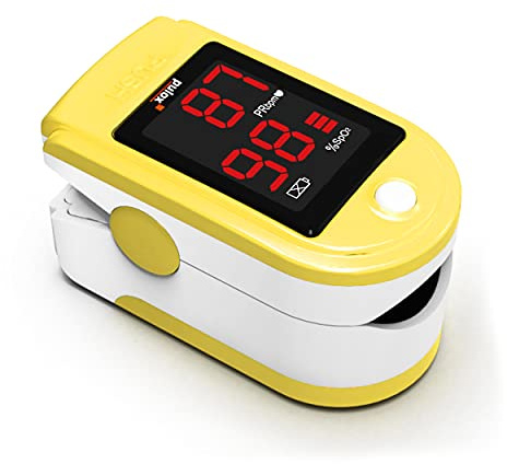 Pulsoximeter PULOX PO-100 Solo in Gelb