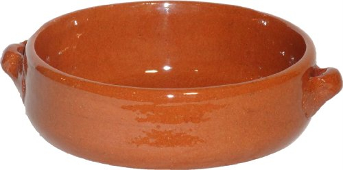 Amazing Cookware Natural Terracotta 15cm Deep Dish, Brown