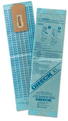 Oreck Commercial XL Vacuum Cleaner Bags, Pack of 25, Single-Wall Filtration
