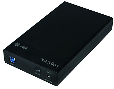 LogiLink UA0276 USB 3.0 GEH?use Schutz f?r 88,9 cm (3,5 Zoll) SATA HDD schwarz