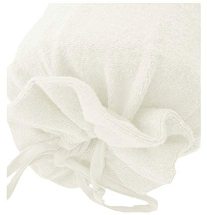 Kneer Flausch Frottee Nackenrollenbezug 15x40 cm Natur Doppelpack